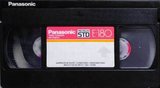 VHS, Video Home System Panasonic Premium STD 180 "NV-E180 PS" Type I Normal 1986 Europe