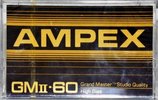 Compact Cassette Ampex Grand Master 60 "GMII" Type II Chrome 1982 USA