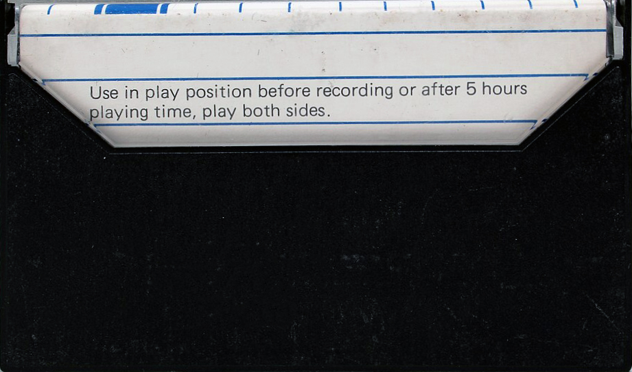 Compact Cassette Boots / Boots Audio Cleaning Cassette 1984 UK