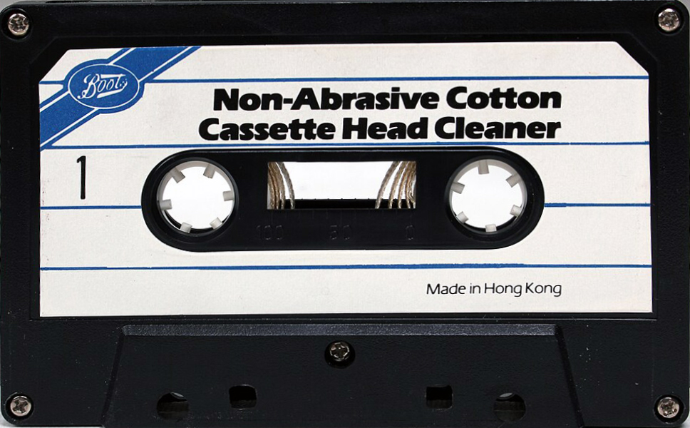 Compact Cassette Boots / Boots Audio Cleaning Cassette 1984 UK