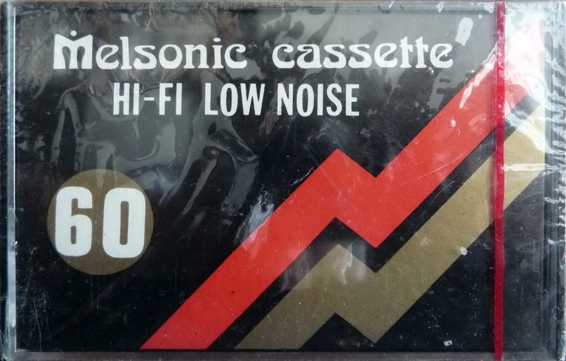 Compact Cassette Melsonic 60 Type I Normal 1982 Hong Kong