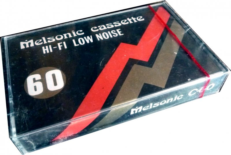 Compact Cassette Melsonic 60 Type I Normal 1982 Hong Kong