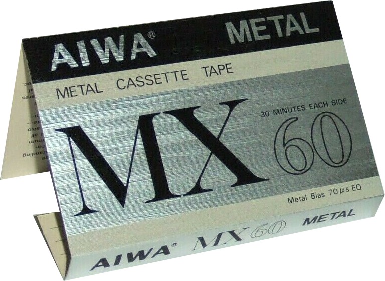 Compact Cassette Aiwa MX 60 Type IV Metal 1979 Japan