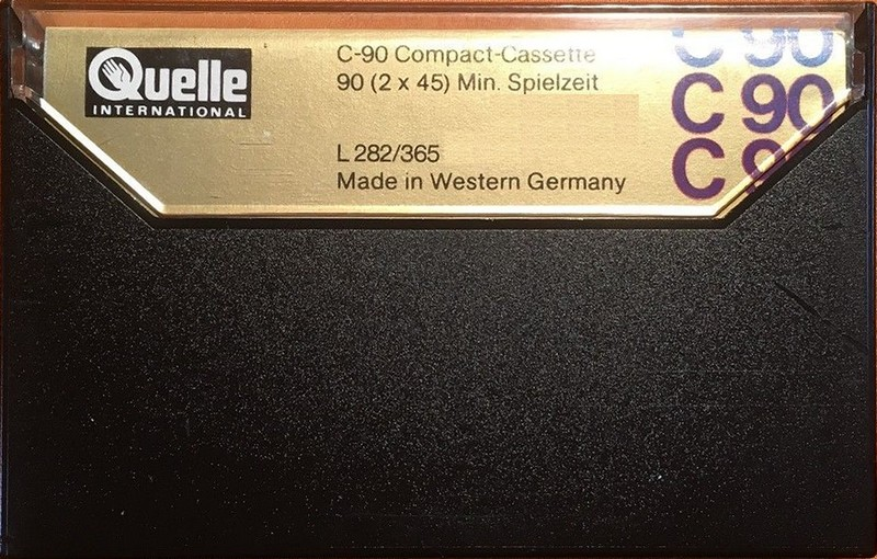 Compact Cassette Universum Super Dynamic 90 Type I Normal 1979 Europe