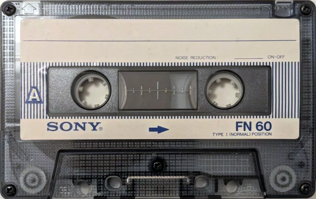 Compact Cassette Sony FN 60 Type I Normal 1985 North America