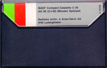 Compact Cassette BASF LH 90 Type I Normal 1971 Europe