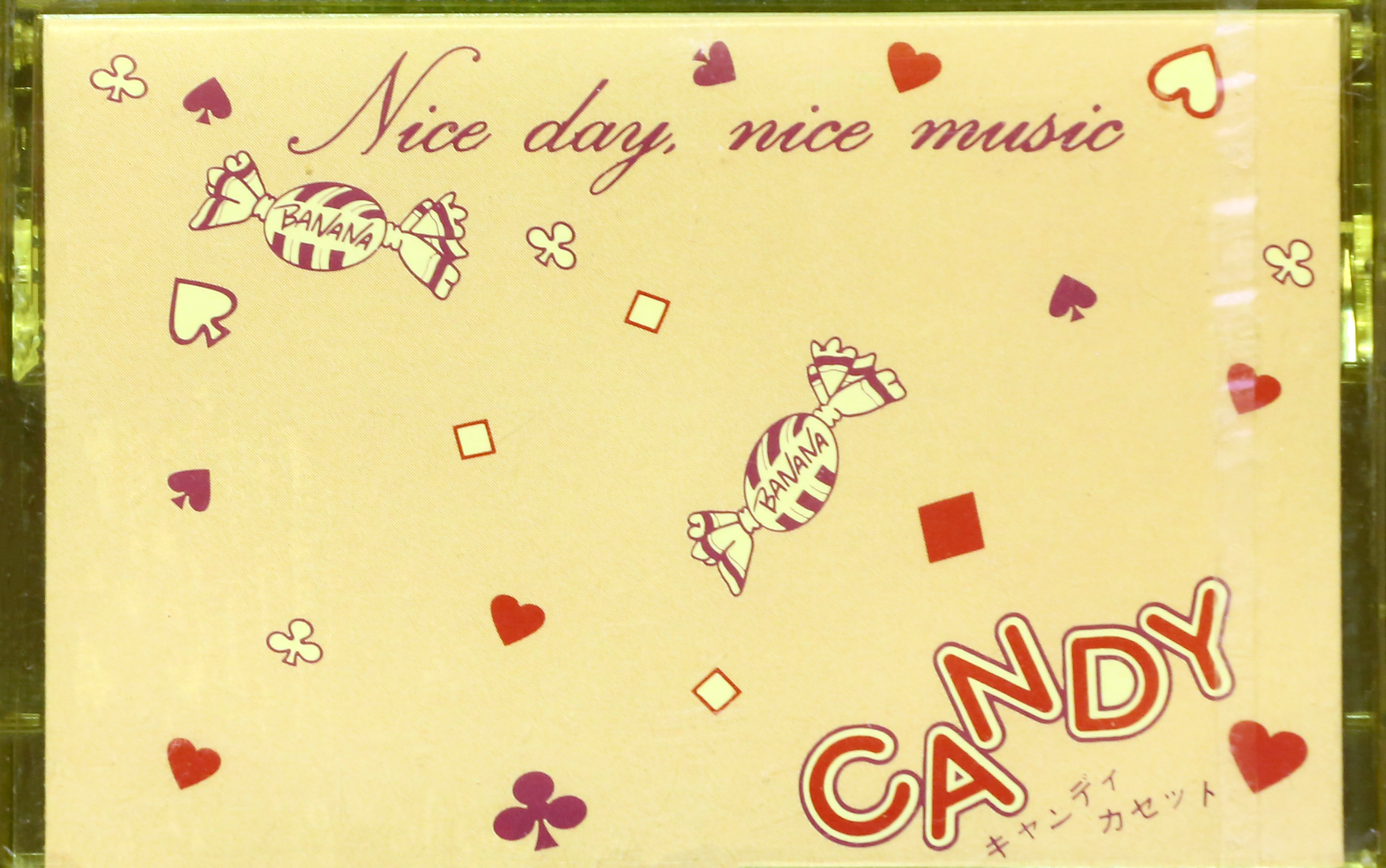 Compact Cassette CVS Candy 60 "Yellow" Type I Normal Japan