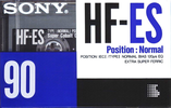 Compact Cassette Sony HF-ES 90 "HF-ES 90C" Type I Normal 1990 Europe