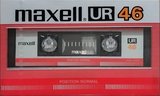 Compact Cassette Maxell UR 46 Type I Normal 1986 Japan