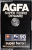 Compact Cassette AGFA Super Ferro Dynamic 90+6 Type I Normal 1979 Europe