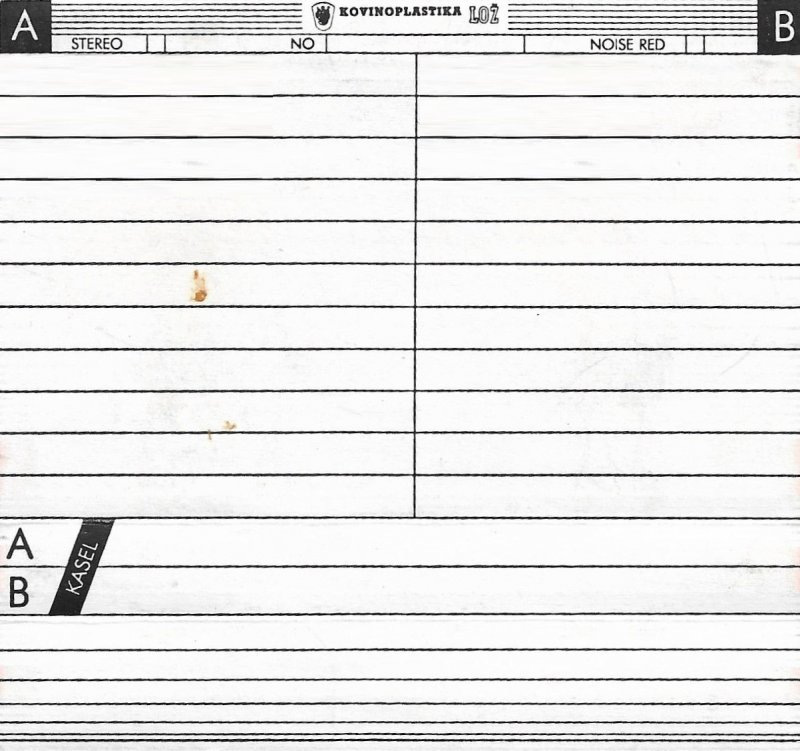 Compact Cassette Kasel 60 "LH-D" Type I Normal Yugoslavia