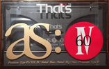 Compact Cassette Thats AS IV 60 Type IV Metal 1990 Europe