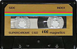 Compact Cassette ITC Magnetics 60 Type II Chrome 1979 Europe