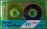 Compact Cassette National NS 46 "RT-46NS (G)" Type I Normal 1985 Japan
