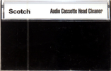 Compact Cassette Scotch Cleaning Cassette 1994 North America