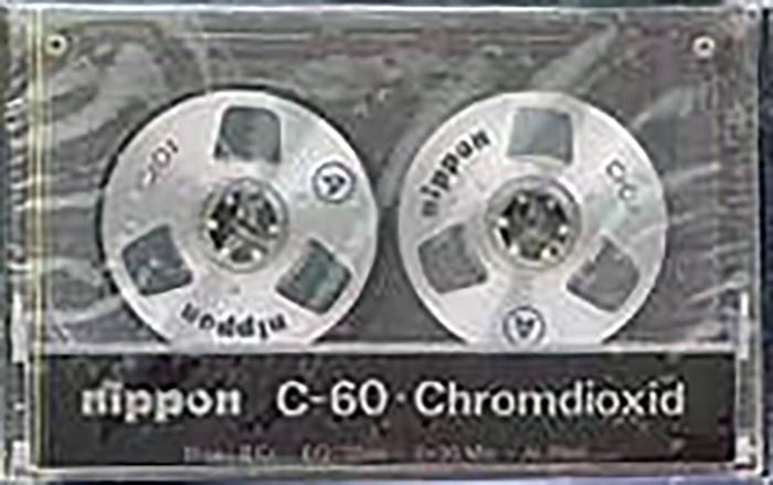 Compact Cassette Nippon 60 Type II Chrome Hong Kong