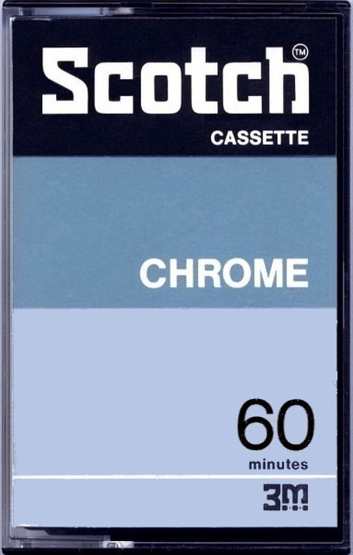 Compact Cassette Scotch Chrome 60 Type II Chrome 1975 Europe