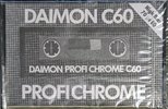 Compact Cassette Daimon Profi Chrome 60 Type II Chrome 1979 Germany