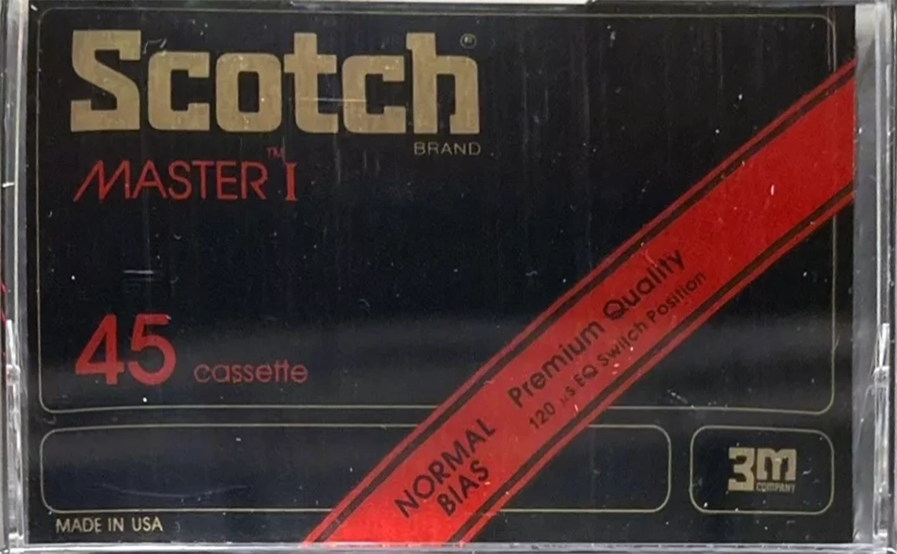 Compact Cassette Scotch Master I 45 Type I Normal 1979 USA