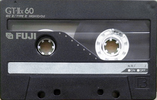 Compact Cassette Fuji GT-IIx 60 Type II Chrome 1989 Europe