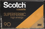 Compact Cassette Scotch Superferric 90 Type I Normal 1982 Europe