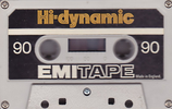Compact Cassette EMITAPE HI-DYNAMIC 90 Type I Normal 1973 Europe