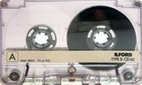 Compact Cassette Ilford CD 60 "Chrome Dioxid" Type II Chrome 1984 Europe