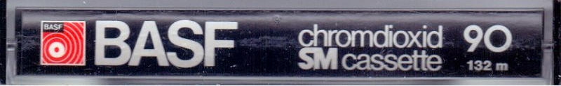 Compact Cassette BASF Chromdioxid 90 Type II Chrome 1977 Europe