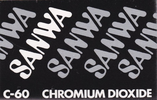 Compact Cassette Sanwa 60 Type II Chrome 1979 Europe