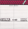 Compact Cassette Sanwa 60 Type II Chrome 1979 Europe