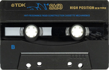 Compact Cassette TDK SA 60 Type II Chrome 1997 Worldwide
