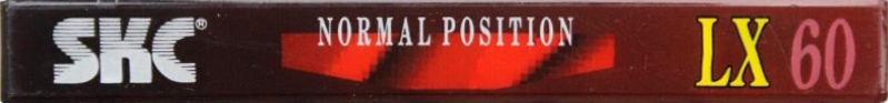 Compact Cassette SKC LX 60 Type I Normal 1995 Europe