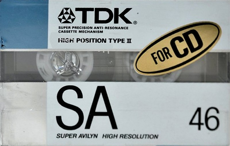 3 pack TDK SA 46 "SA-46X3G" Type II Chrome 1988 Japan