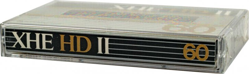 Compact Cassette Audio Magnetics XHE HD II 60 Type II Chrome 1982 Canada