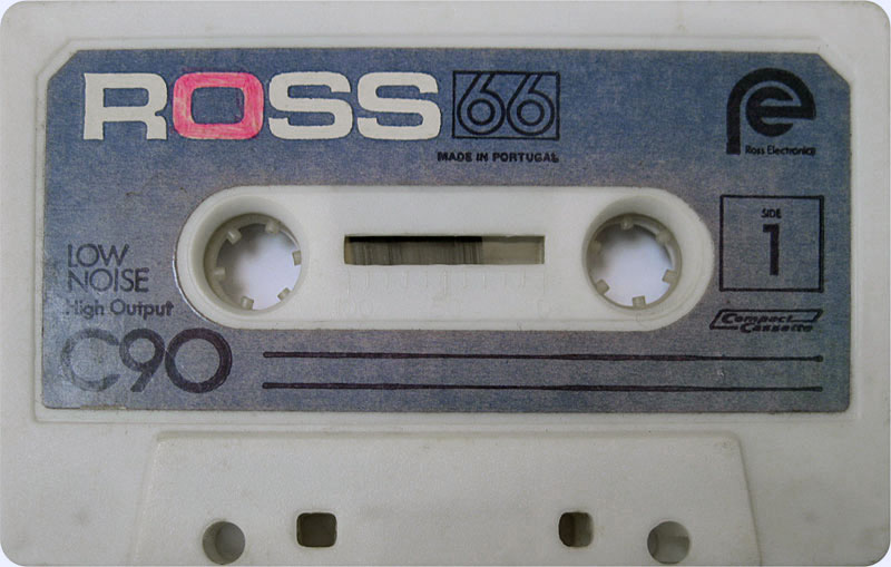 Compact Cassette Ross 66 90 Type I Normal Portugal