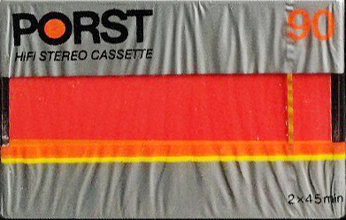 Compact Cassette Porst 90 Type I Normal Germany