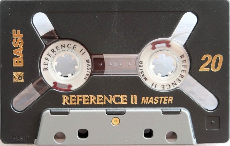 Compact Cassette BASF Reference II Master 20 Type II Chrome 1995 Europe