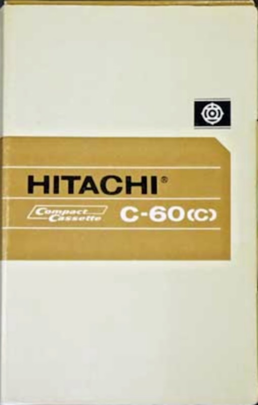 Compact Cassette Hitachi 60 Type I Normal 1966 Japan