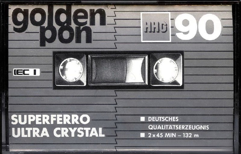 Compact Cassette Golden Pon 90 Type I Normal 1978 Germany