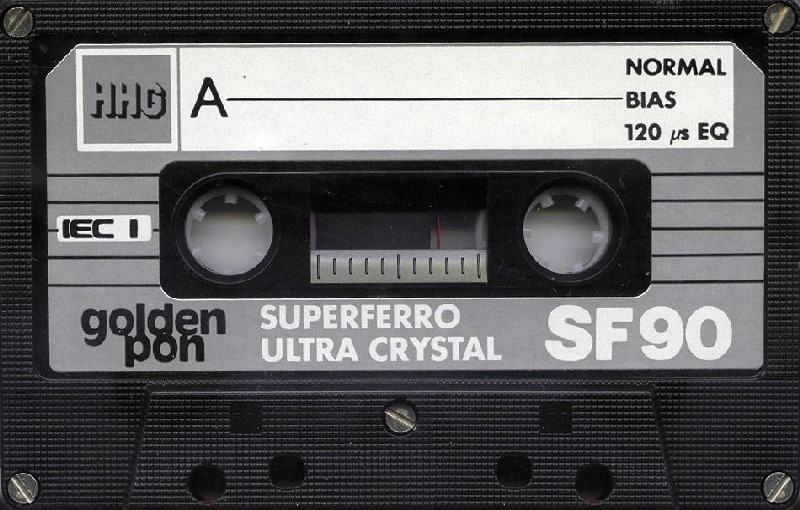 Compact Cassette Golden Pon 90 Type I Normal 1978 Germany