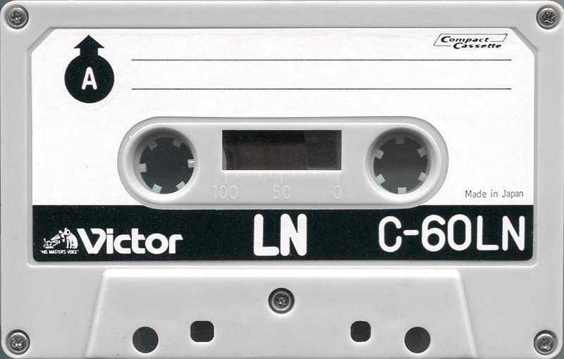 Compact Cassette Victor 60 "LN" Type I Normal 1979 Japan