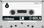 Compact Cassette Victor 60 "LN" Type I Normal 1979 Japan