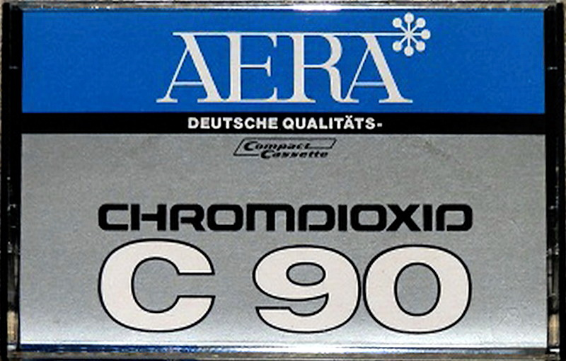 Compact Cassette Aera 90 Type II Chrome Germany