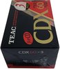 3 pack Teac CDX 60 Type I Normal 1990 Europe