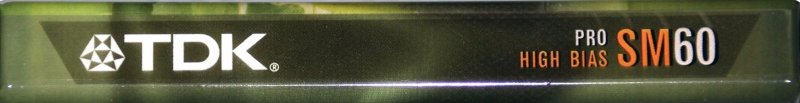 Compact Cassette TDK PRO SM 60 Type II Chrome 2003 Thailand