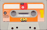 Compact Cassette BASF 60 Type I Normal 1970 Germany