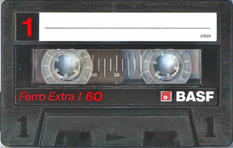 Compact Cassette BASF Ferro Extra I 60 Type I Normal 1989 Germany