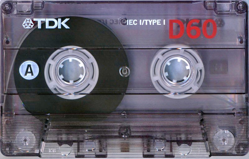 Compact Cassette TDK D 60 "Superior D 6395 1175-C" Type I Normal 2008 North America