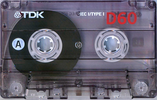 Compact Cassette TDK D 60 "Superior D 6395 1175-C" Type I Normal 2008 North America
