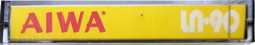 Compact Cassette Aiwa LN 90 Type I Normal 1980 Japan
